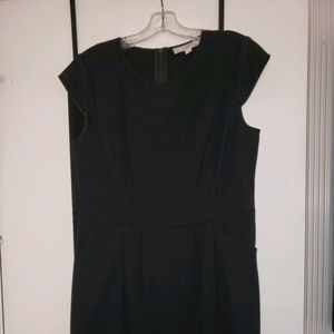 Loft black dress, never worn